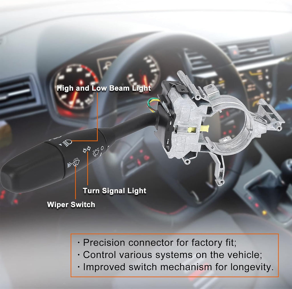 Turn Signal Switch Wiper Washer Headlight Dimmer Multifunction Combination Lever Switch Pack of 2 G728