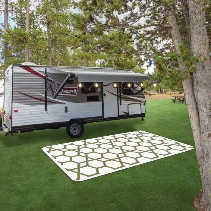 Reversible RV Patio Mat J411