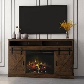66-Inch Fireplace Console C69893