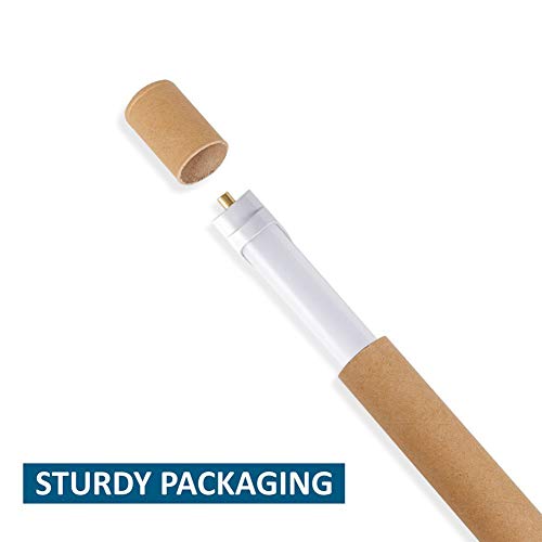 25-Pack 8ft 45W 5000K 4500LM Frosted LED Tube Y365505