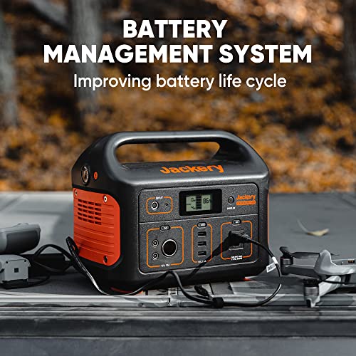 518Wh Portable Lithium Power Station with 110V/500W AC Outlet B881243