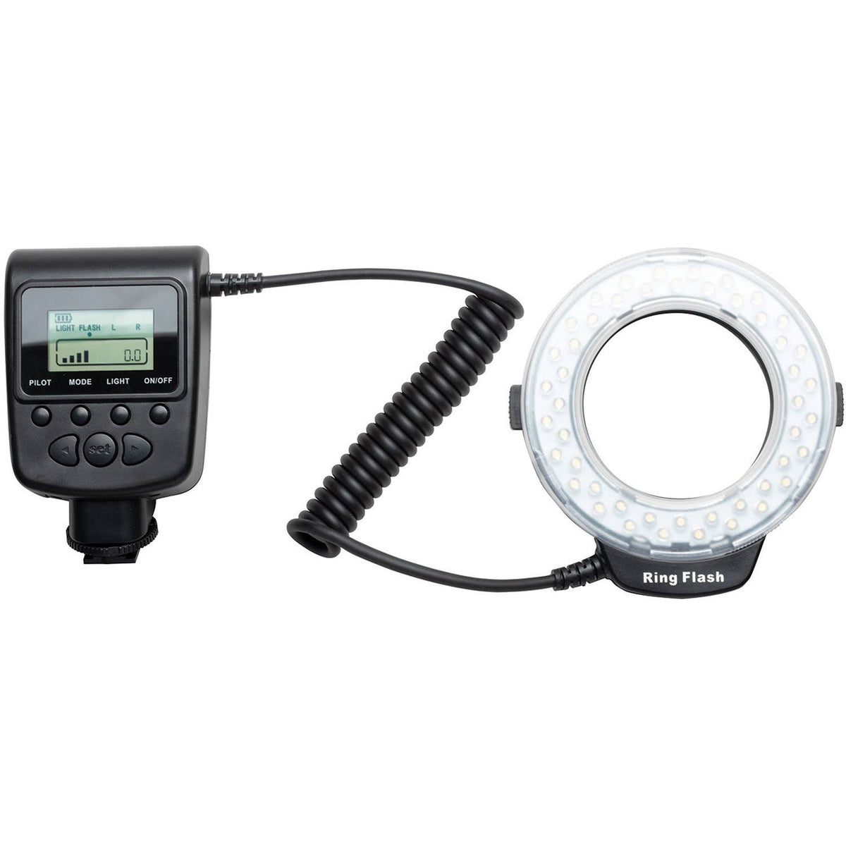 LED Continuous and Flash Ring Light I34605