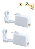 Disposable Self Mixed Colors Ear Piercing Gun Kit Tool (Gold) R79616