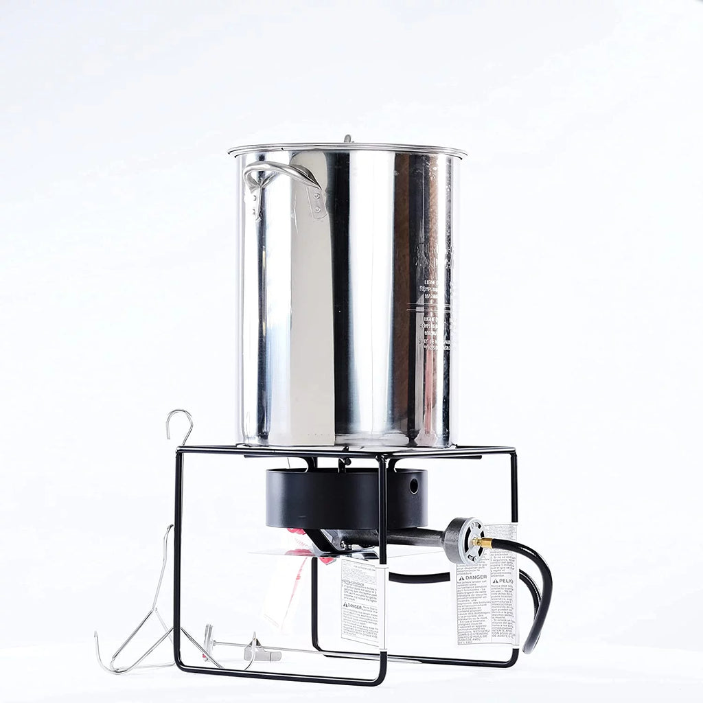 12 in. Stainless Steel Turkey Fryer Pot D647529