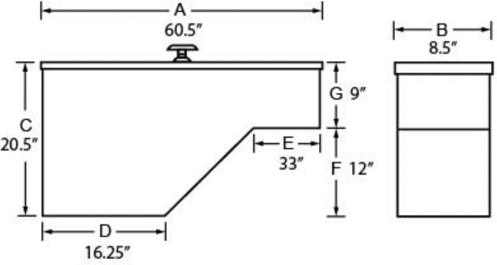 Aluminum Specialty Storage Box I466