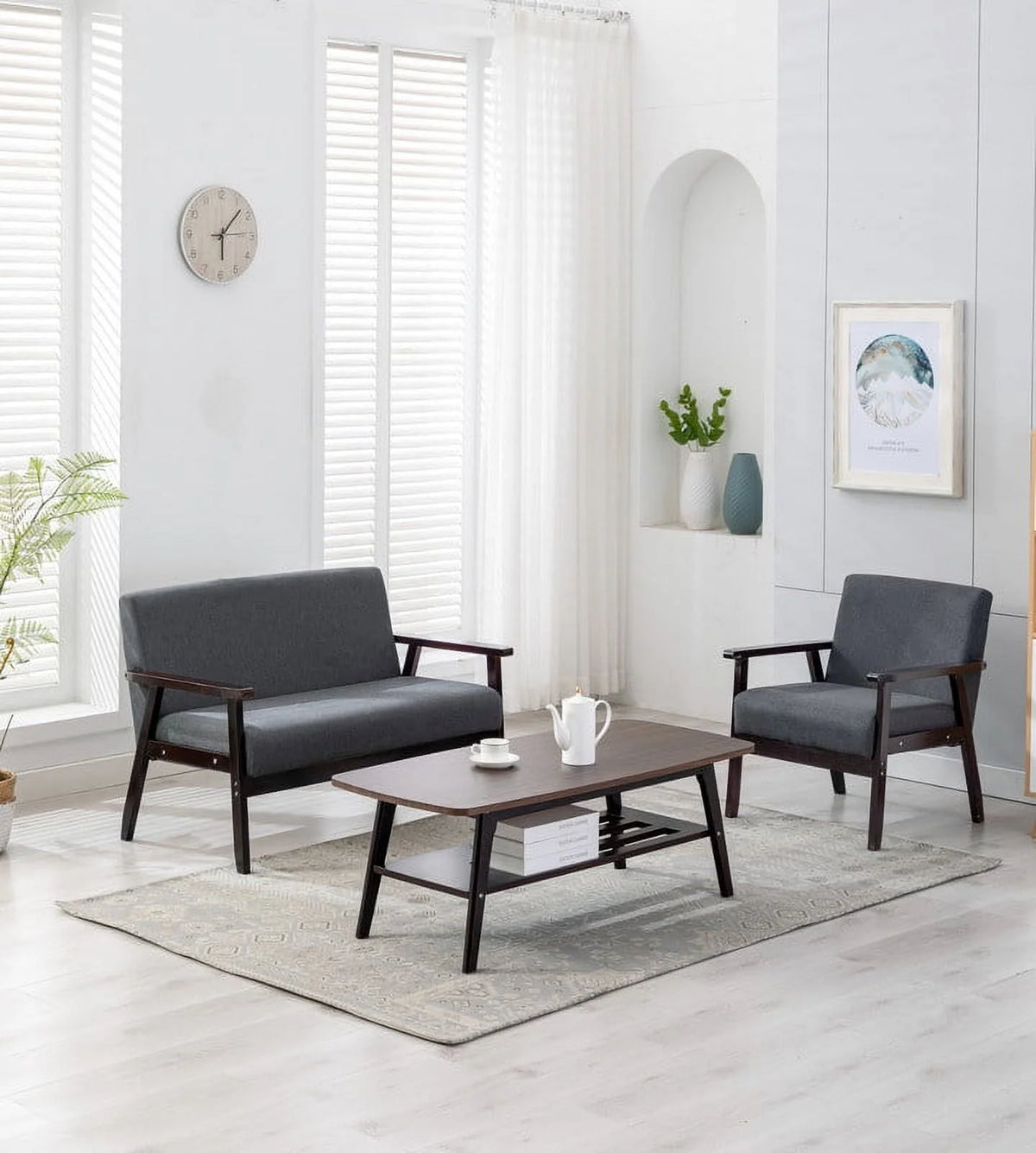 Espresso Furniture Set L166