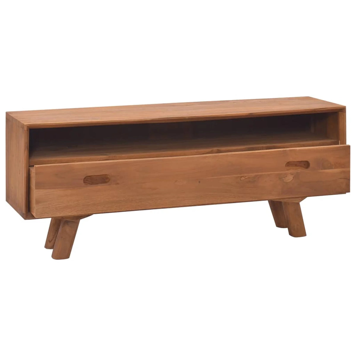 Solid Wood Teak TV Stand Q35653