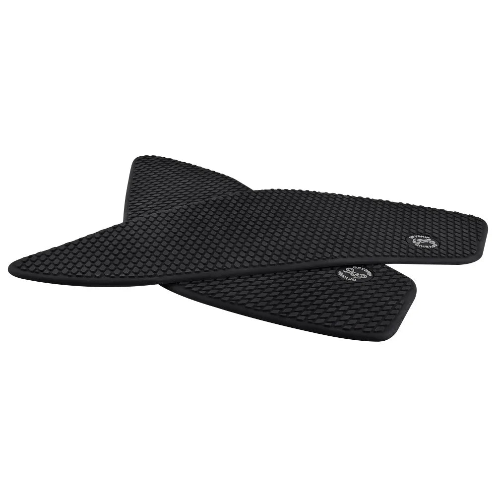 Black Motorcycle Gas Tank Pad Stickers A40901