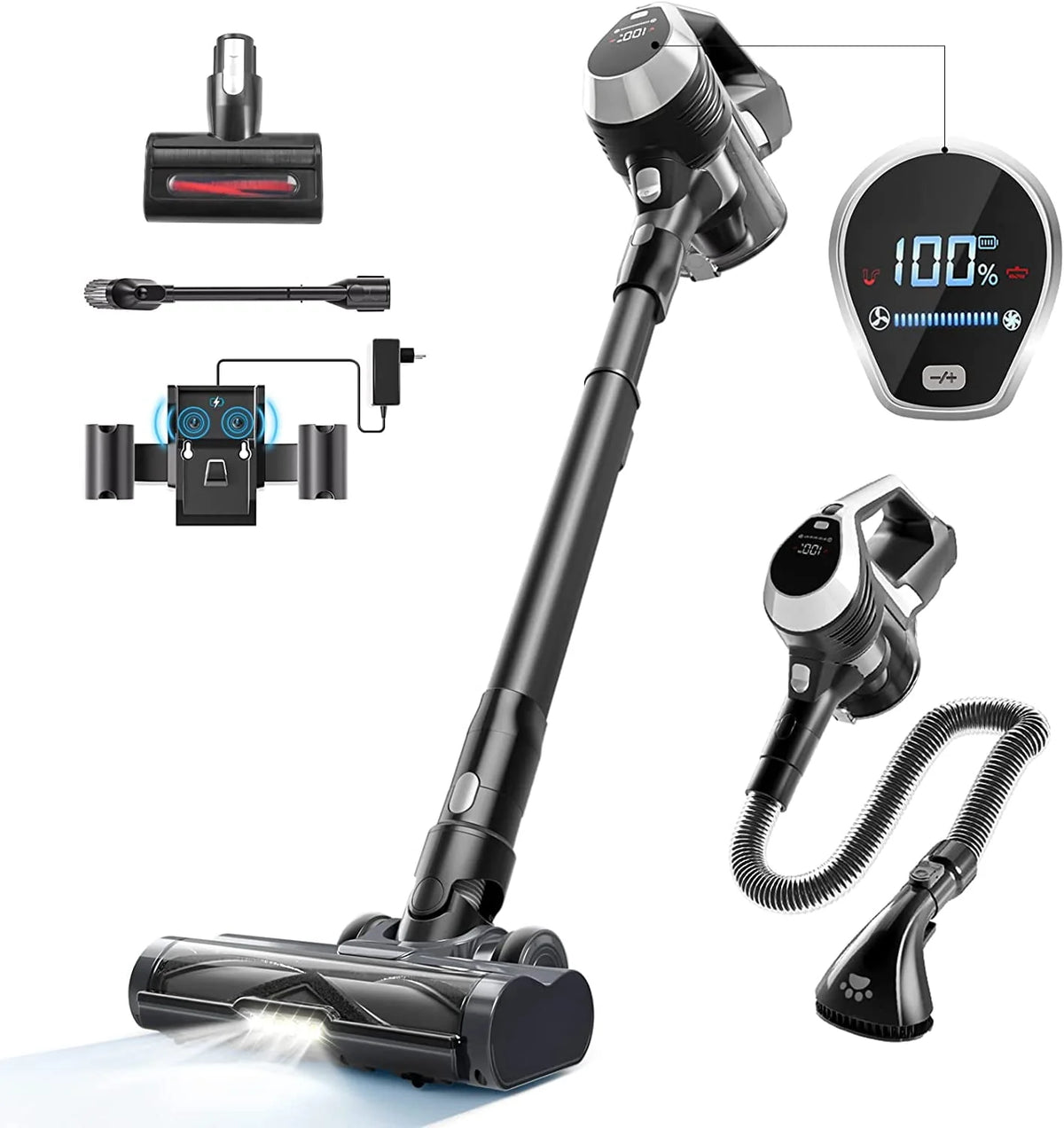 Lightweight Cordless Stick Vacuum Cleaner R9907