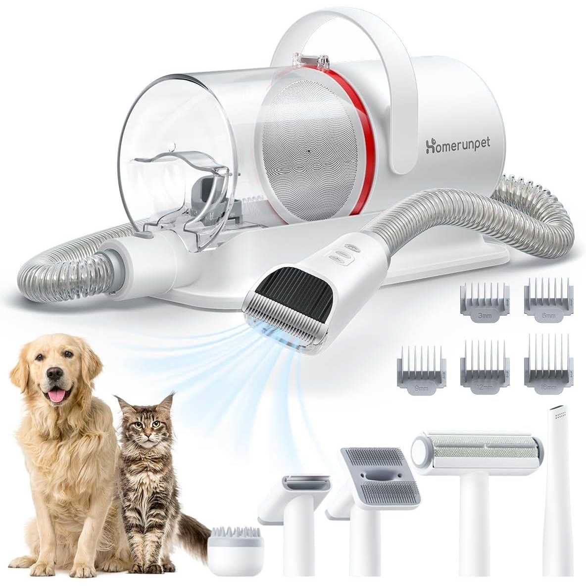 Ultra Quiet Pet Vacuum 6 Tool Grooming Kit B38604