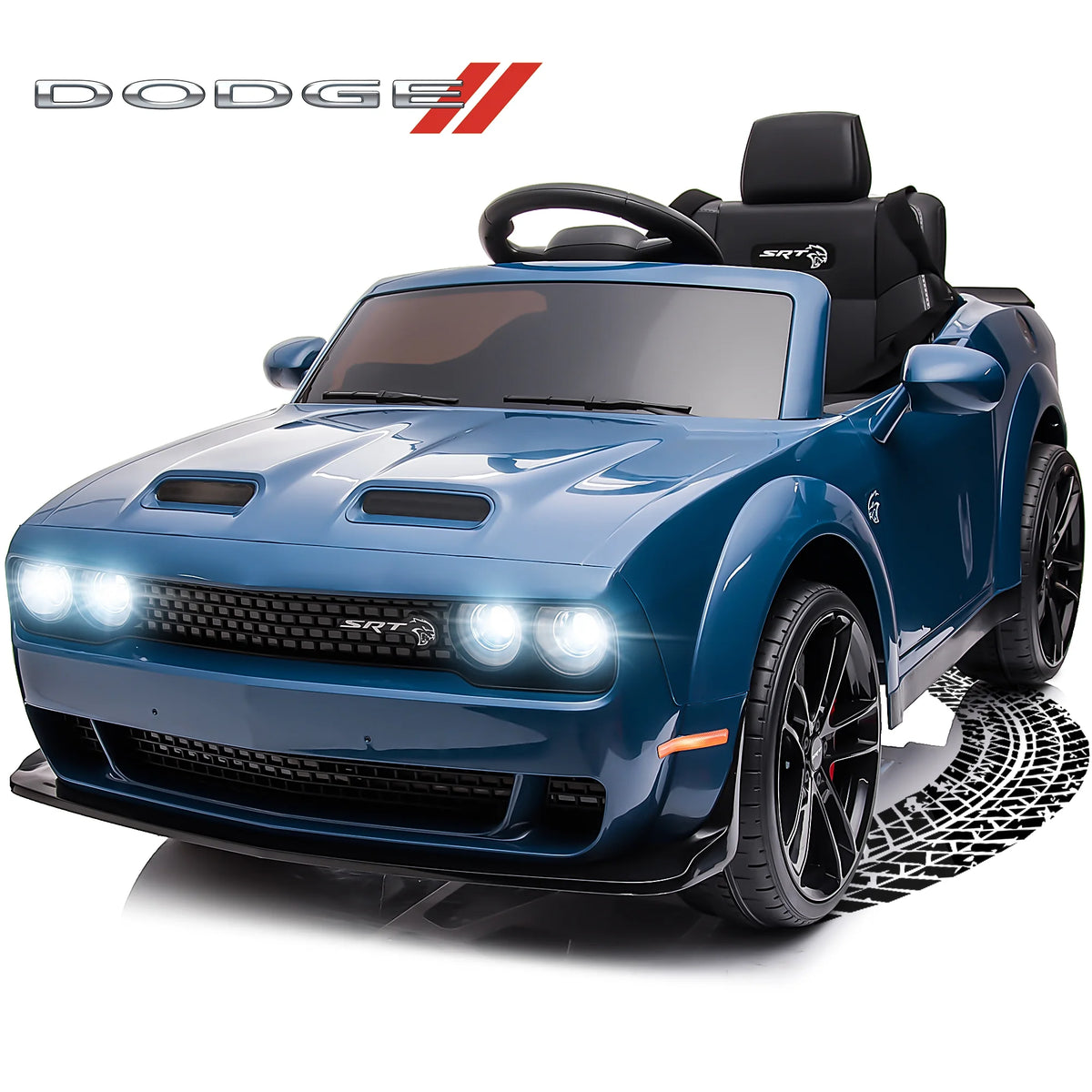 12 V Powered Ride On Car with Remote Control, Black J748263