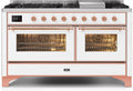 White Dual Fuel Propane Gas Range L332787