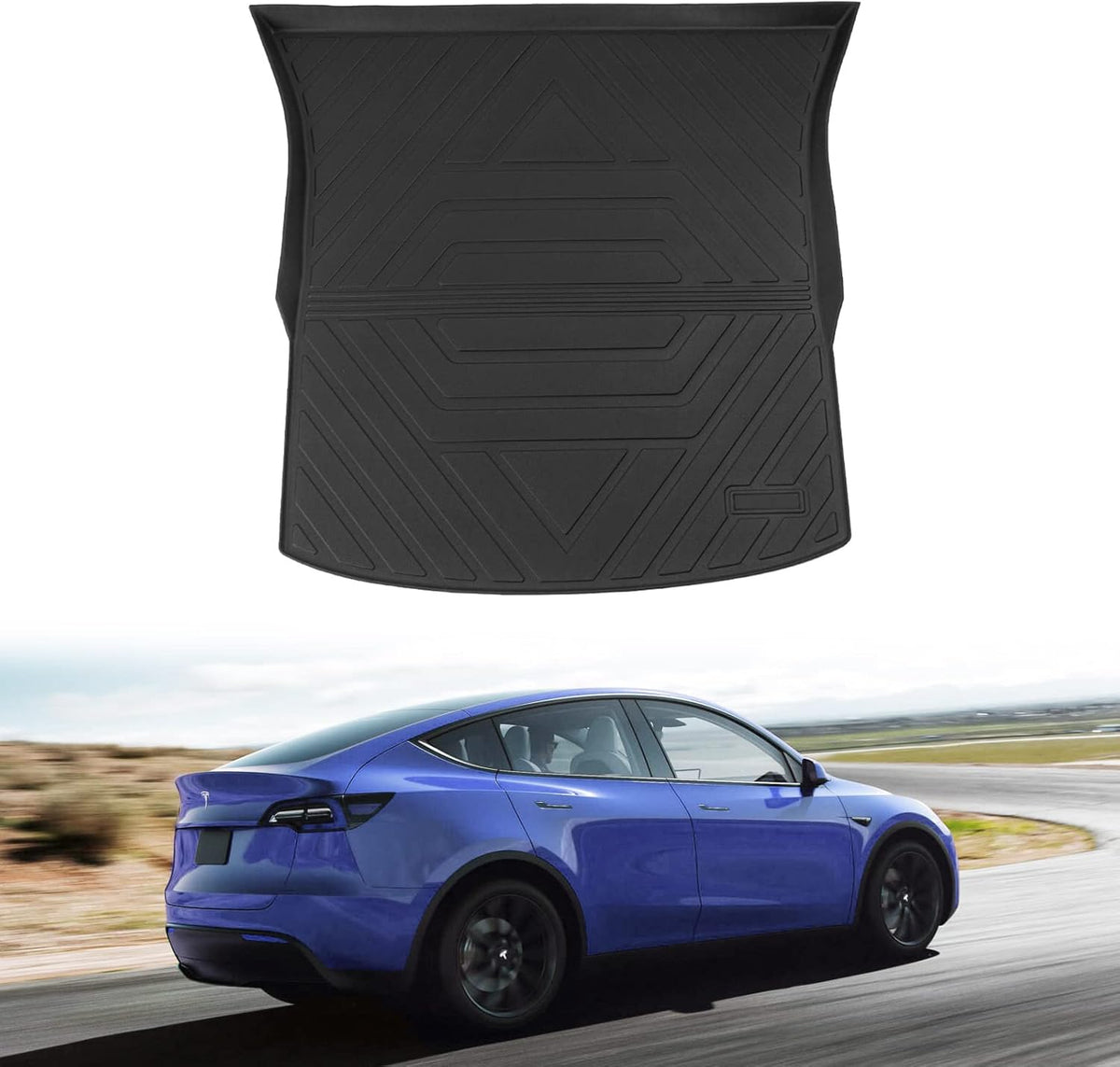 Tesla Model Y 5-Seater Trunk Mats Floor Mats Cargo Liner G466