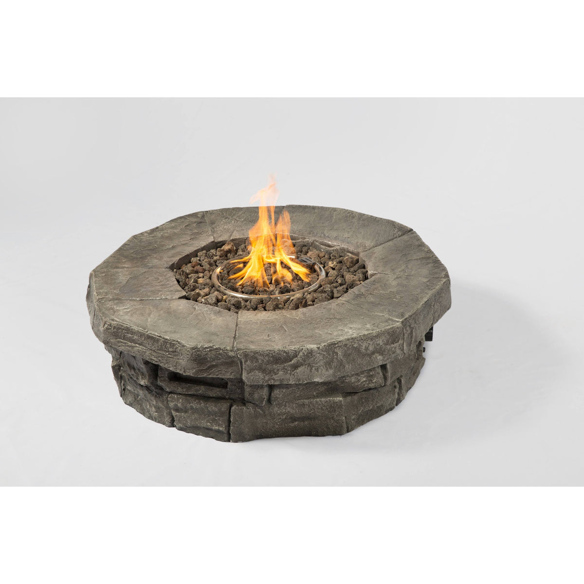 Cast Stone Propane Fire Pit Table E680