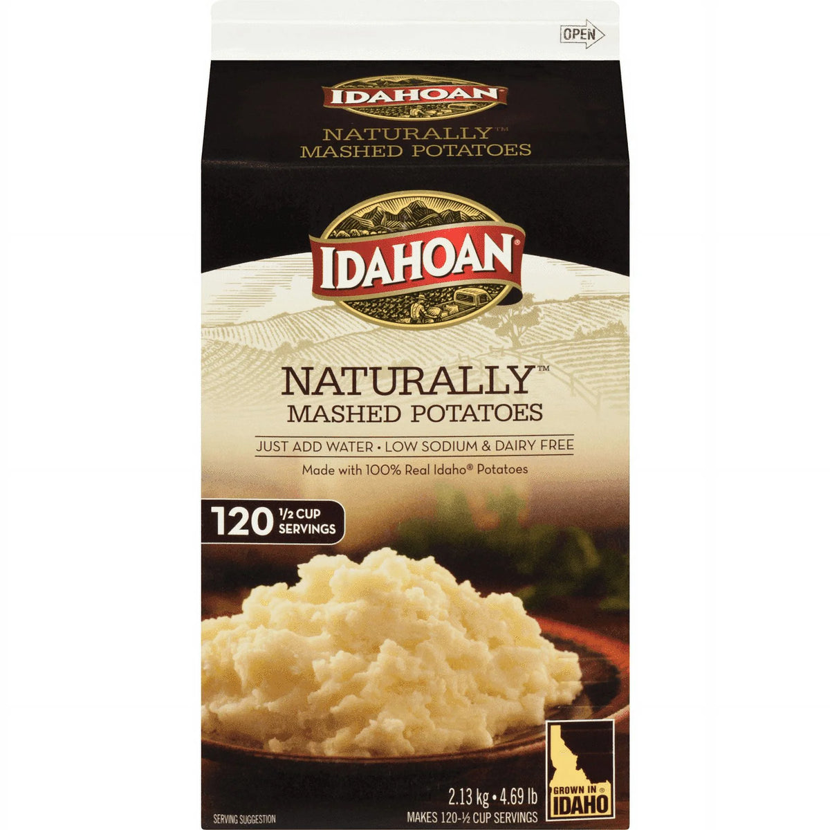 Low Sodium Naturally Mashed Potatoes 4.69lbs (6/Case) P5106