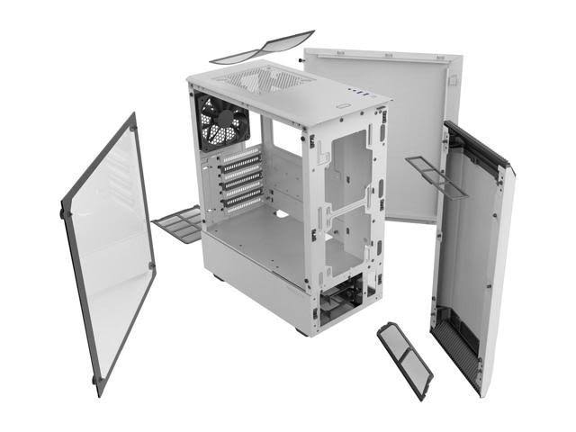 White Midi Tower Case Q65431