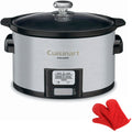3.5 Quart Programmable Slow Cooker Brushed Stainless Steel I6683