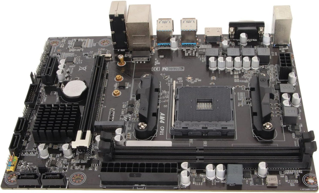AMD A520 M ATX Motherboard, AM4 M.2 NVME USB3.0 Dual Channel DDR4 Memory PCIe X16 SATA 6Gbs Desktop Motherboard T38563