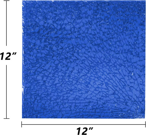 1/4'' Reflective Cobalt Blue Fire Glass V967317