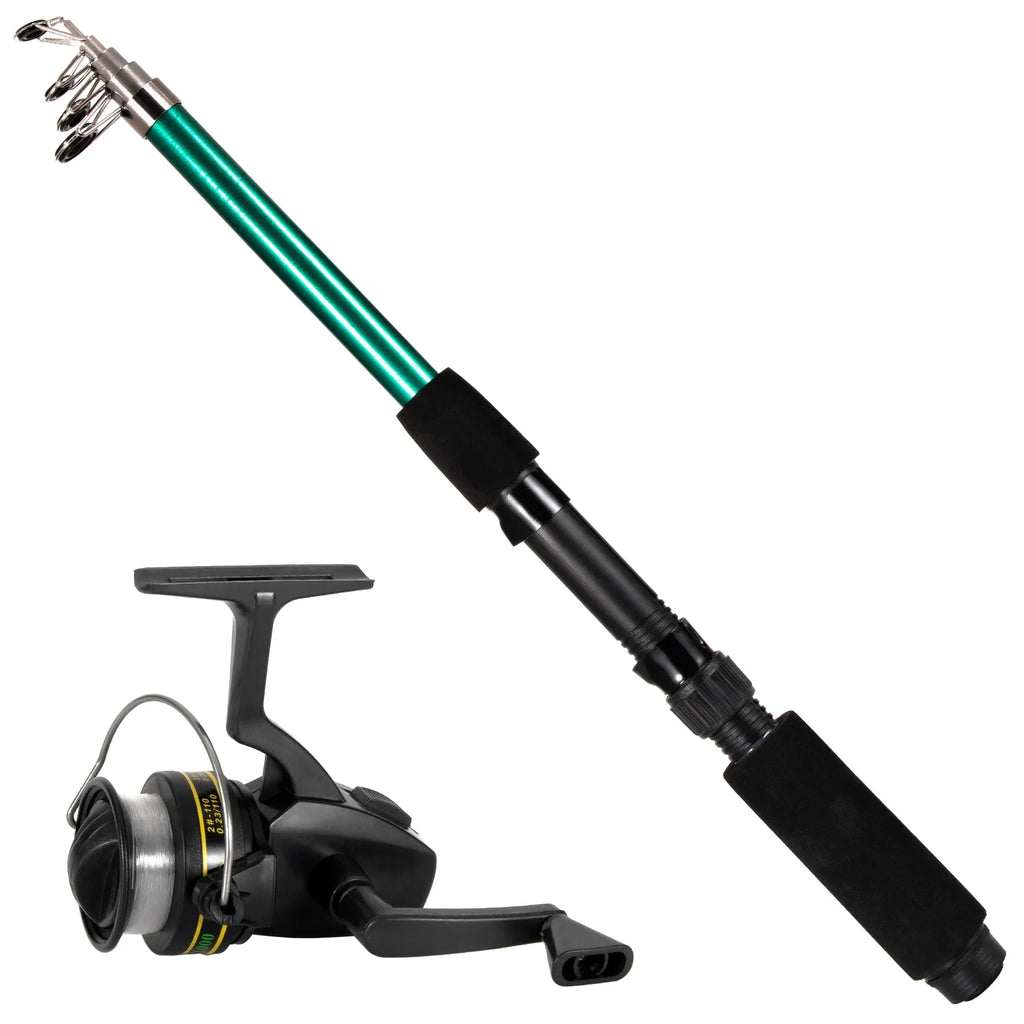 Telescopic Pole Rod With Reel Set M853