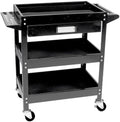 3 Shelf Utility Cart with Drawer A7611