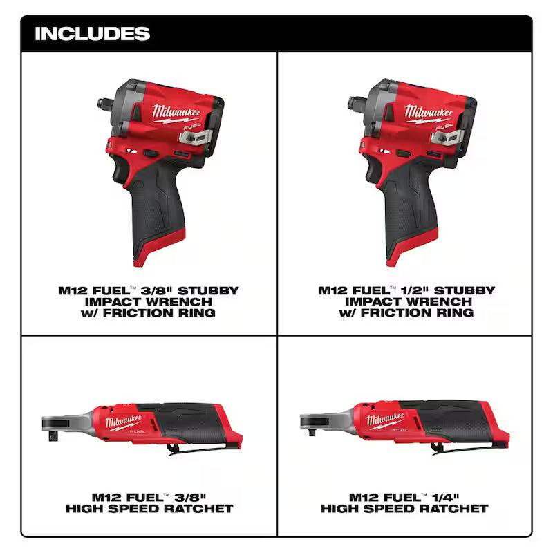 12V Li-Ion Brushless Cordless 3/8 in. Impact Wrench E631137