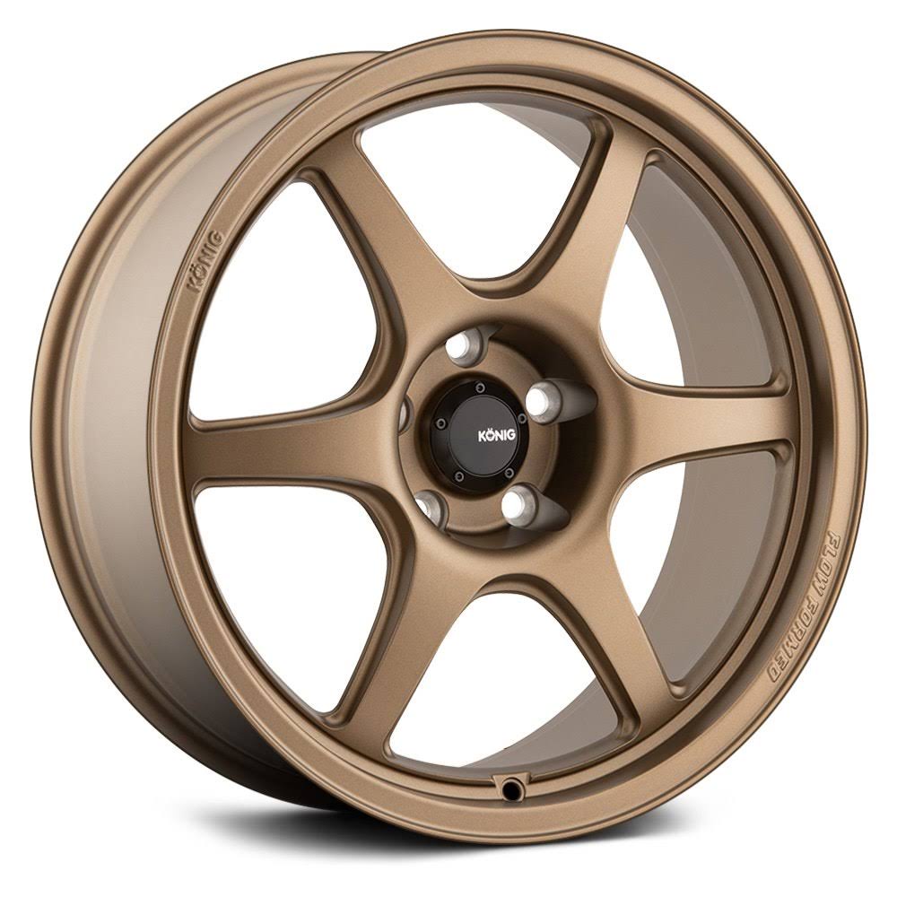 18x8.5 5x108 Bronze 43mm Wheel M136