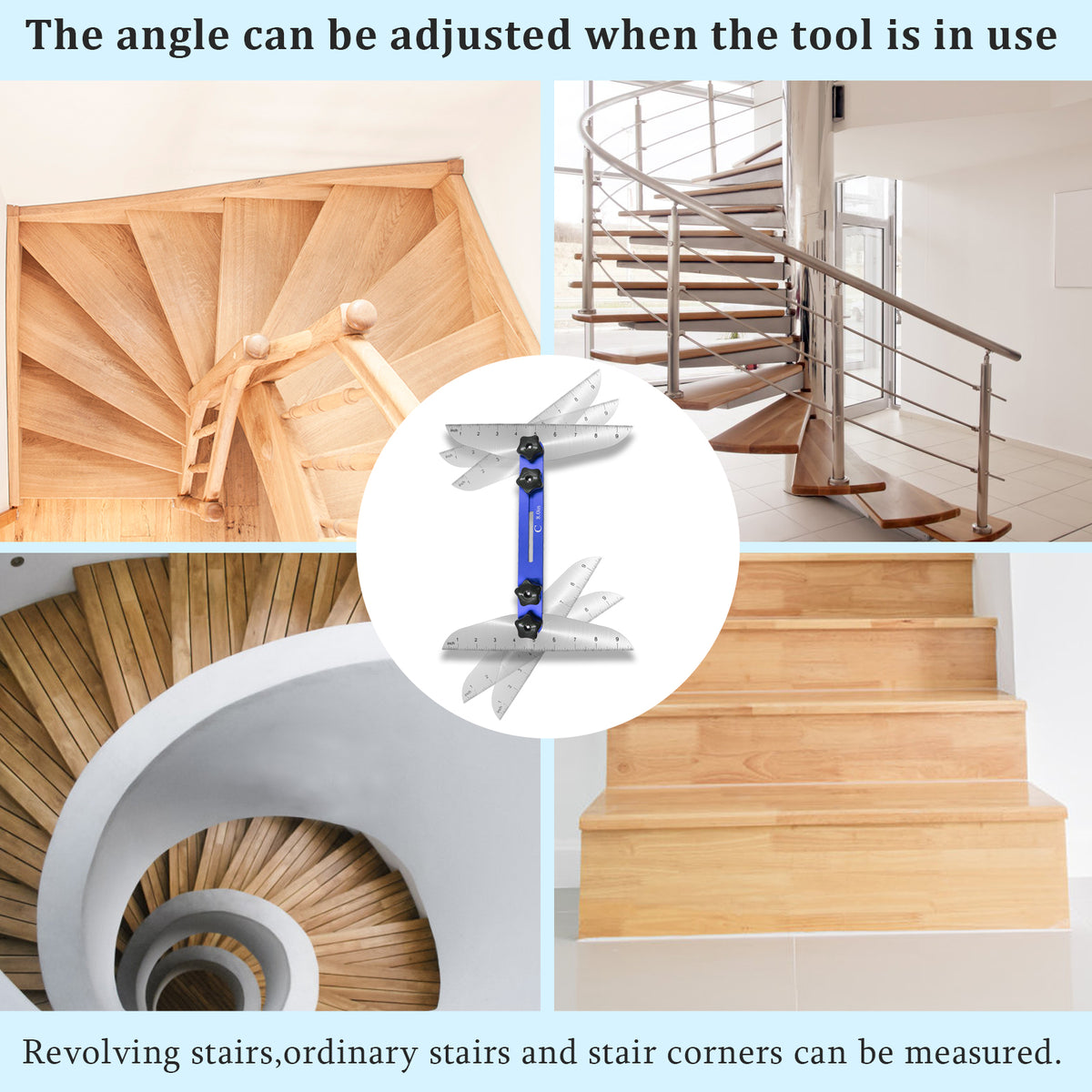 Adjustable Stair Tread Measuring Tool R6513