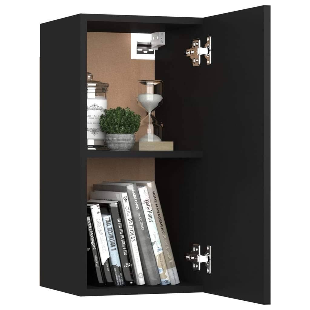 White and Sonoma Oak TV Cabinet Chipboard Z90073