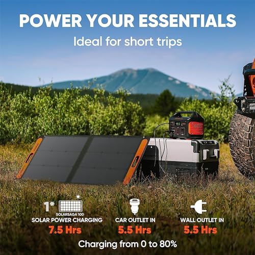 518Wh Portable Lithium Power Station with 110V/500W AC Outlet B881243