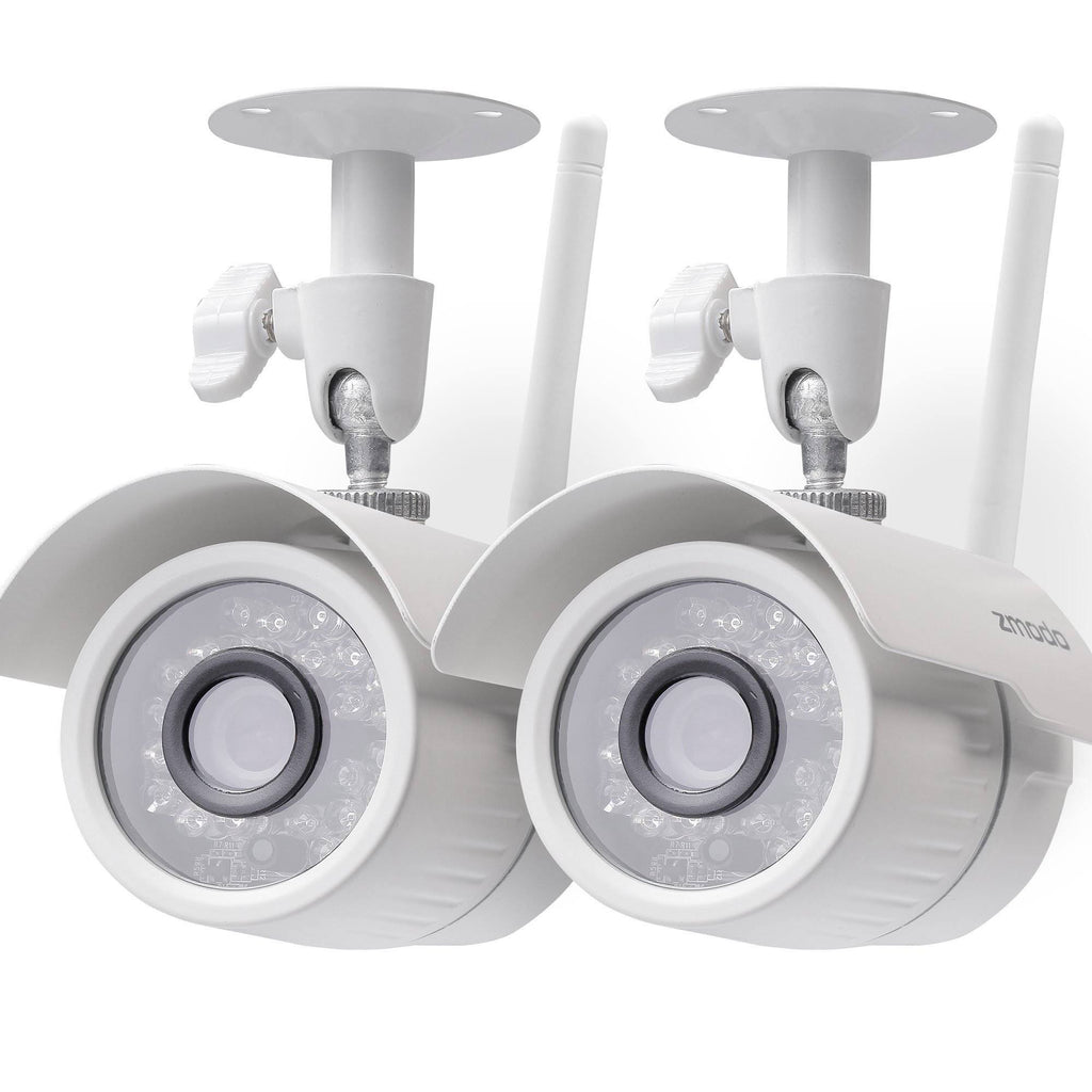 2 Pack 720p HD Outdoor Security Cameras V7201