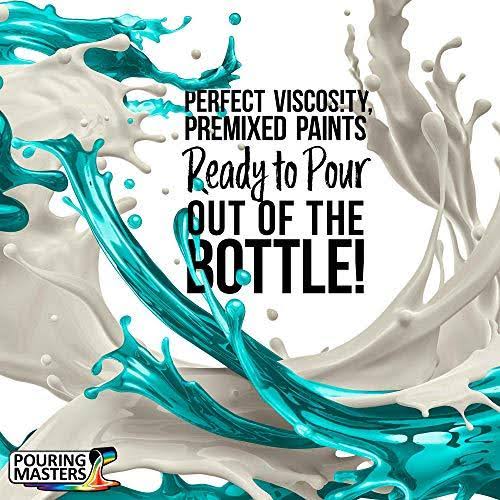 36-Color Ready to Pour Acrylic Pouring Paint Set I890