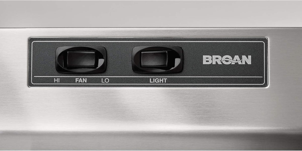 Under Cabinet Range Hood, 30-Inch, Stainless U580