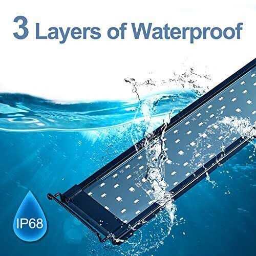14W Aquarium Light with Adjustable Timer N5207