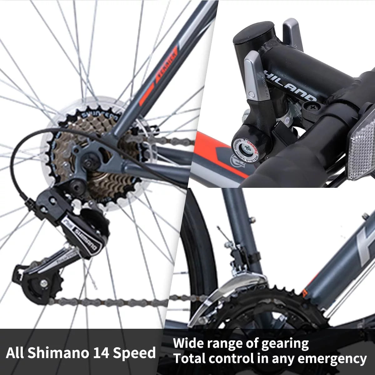 Aluminum 700C 14 speeds Road Bike V38980