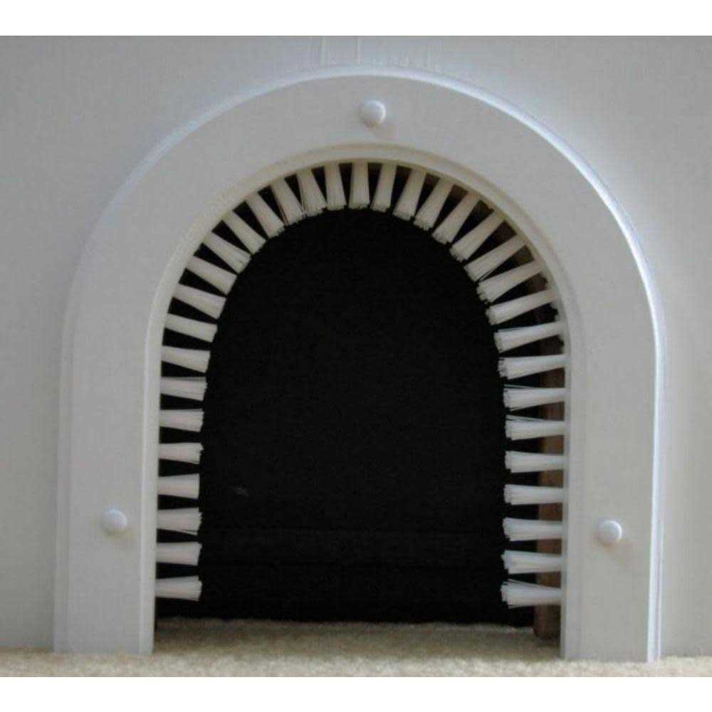Cat Door with Brush Z394970