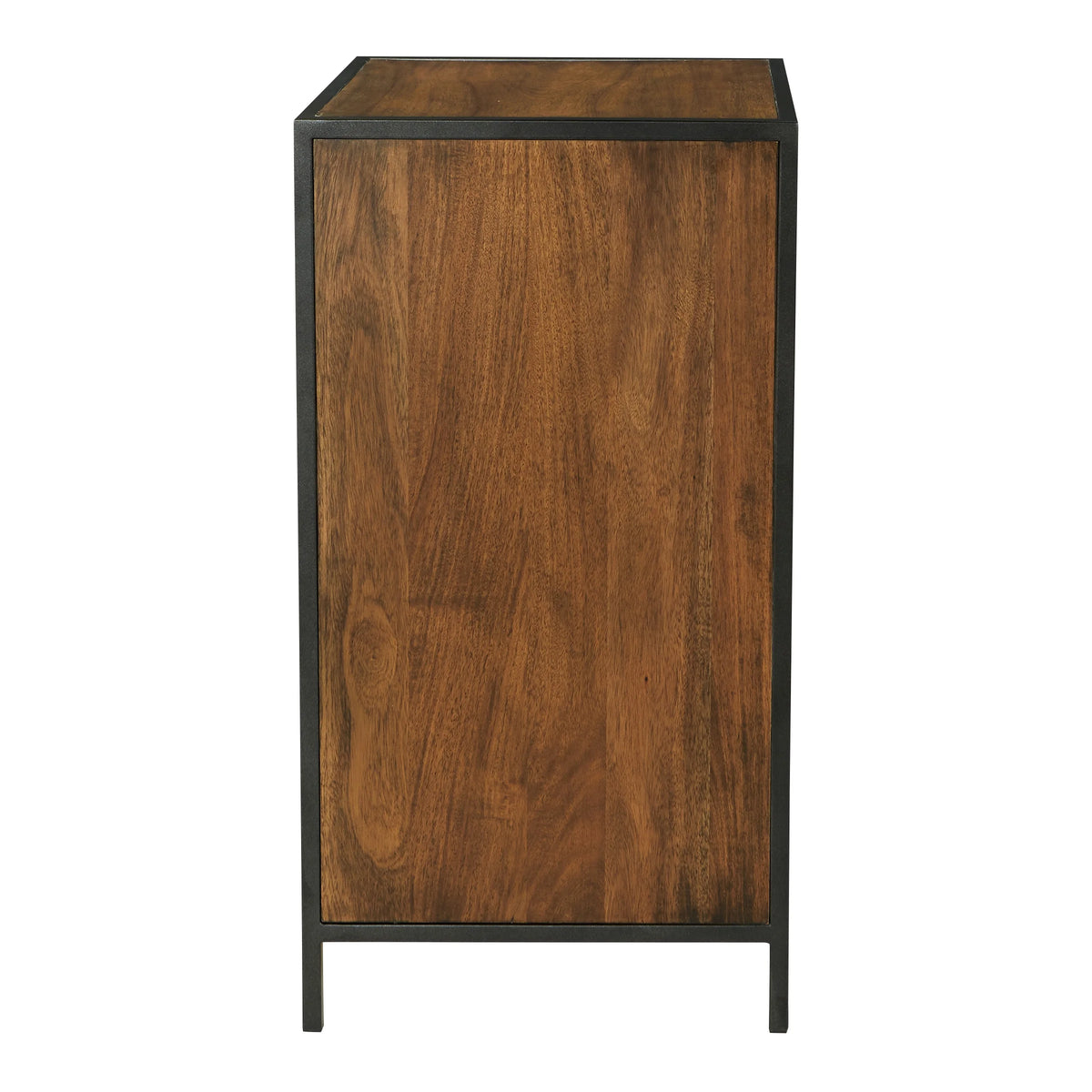Walnut Storage Cabinet with 3 Drawers F488120
