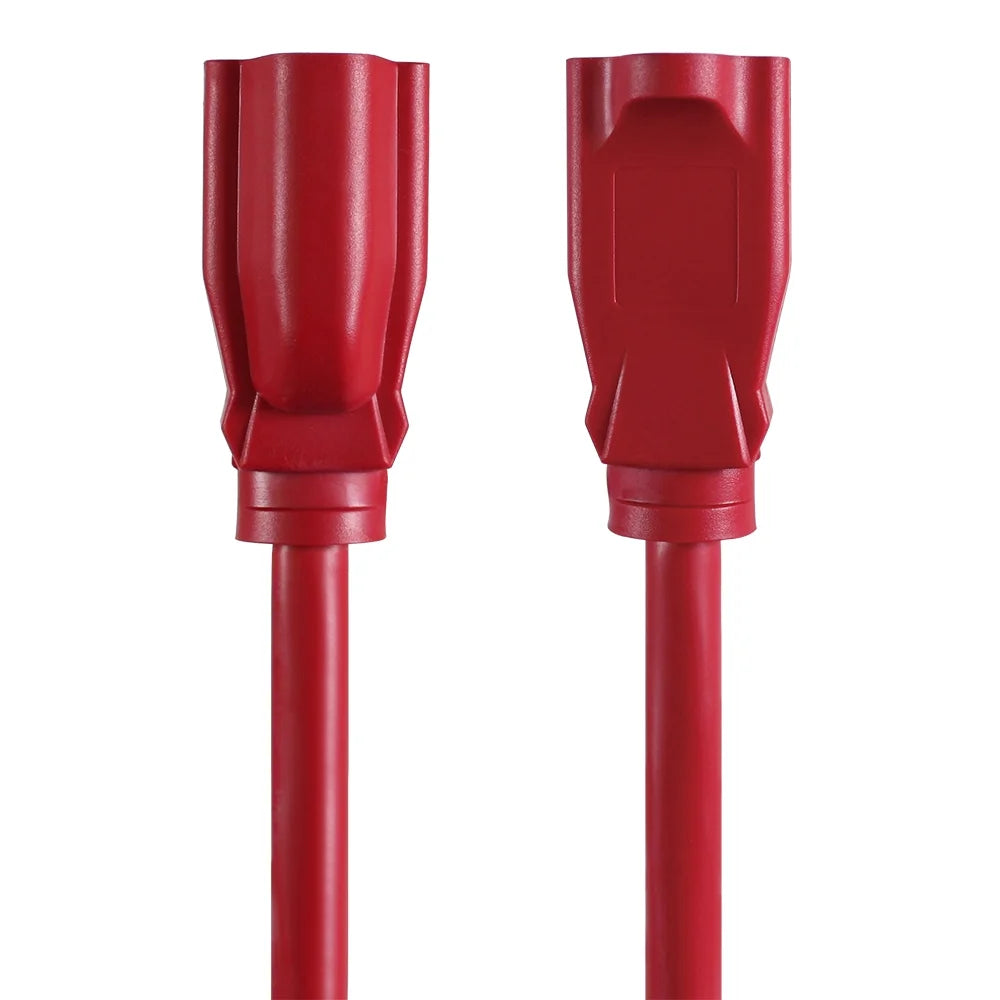 Red 100FT 14AWG 3 Prong Extension Cord H599