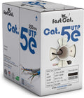 Cat5e Ethernet Cable 1000ft - 24 AWG CMR Bare Copper UTP LAN Cable (Orange) A5603