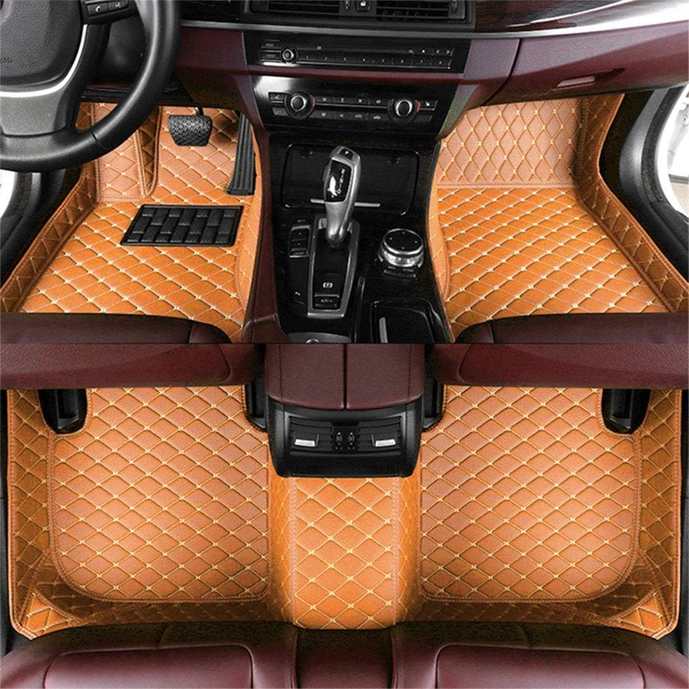 Black Red Car Floor Mats S561