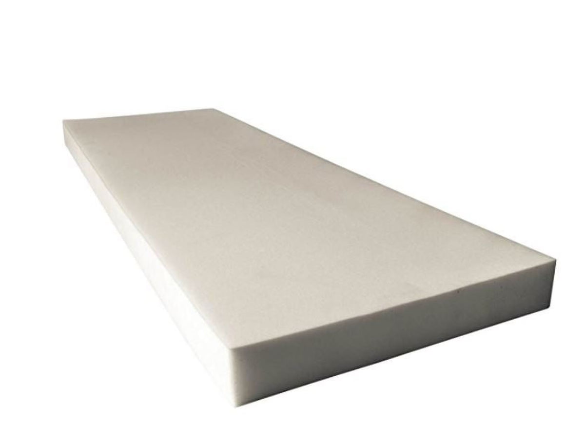 High Density Upholstery Foam Cushion, 6" H x 24" W x 72" L I42041