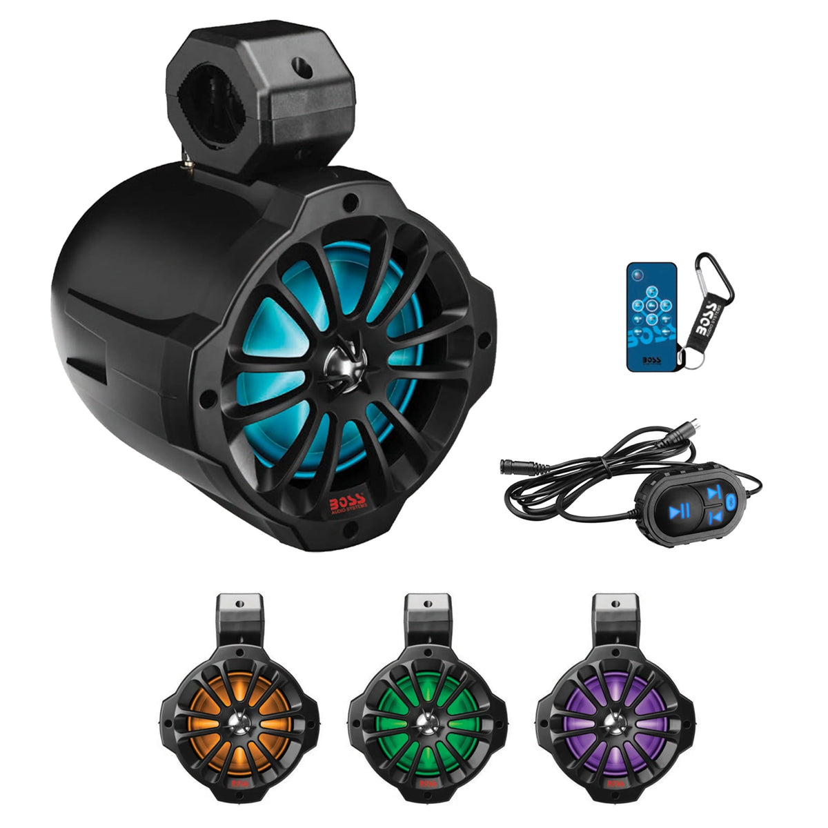 6.5” Amplified Bluetooth IPX5 Speakers V7483