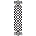 Checker White Drop Down Longboard Complete I80543