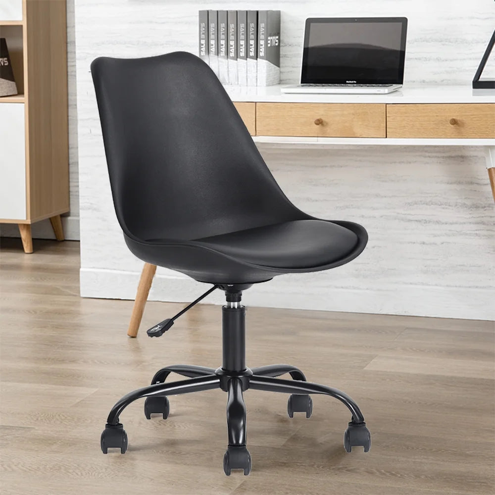 Black Adjustable Height Office Chair W60036