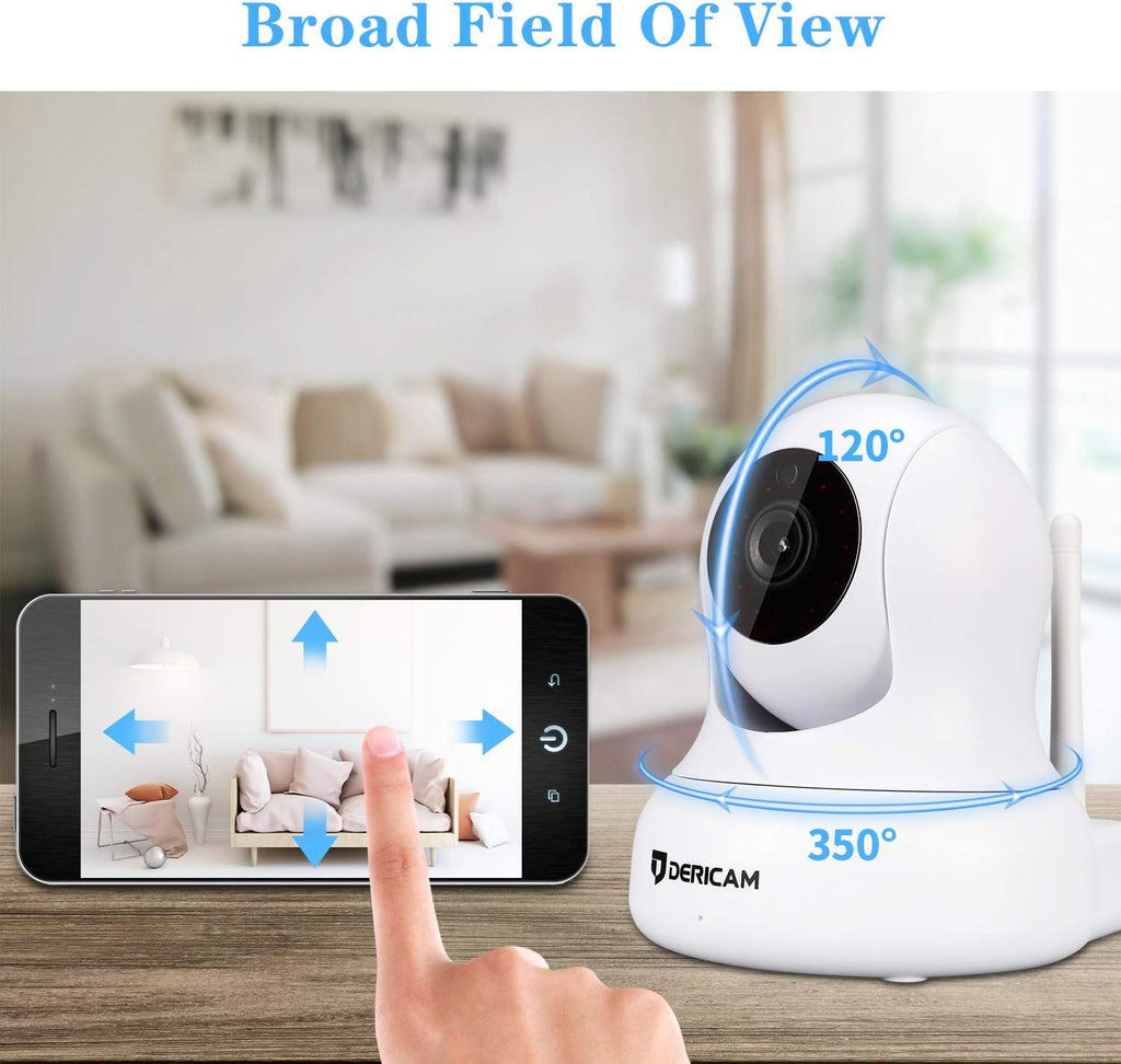 White 1080P Home Security Camera S4555