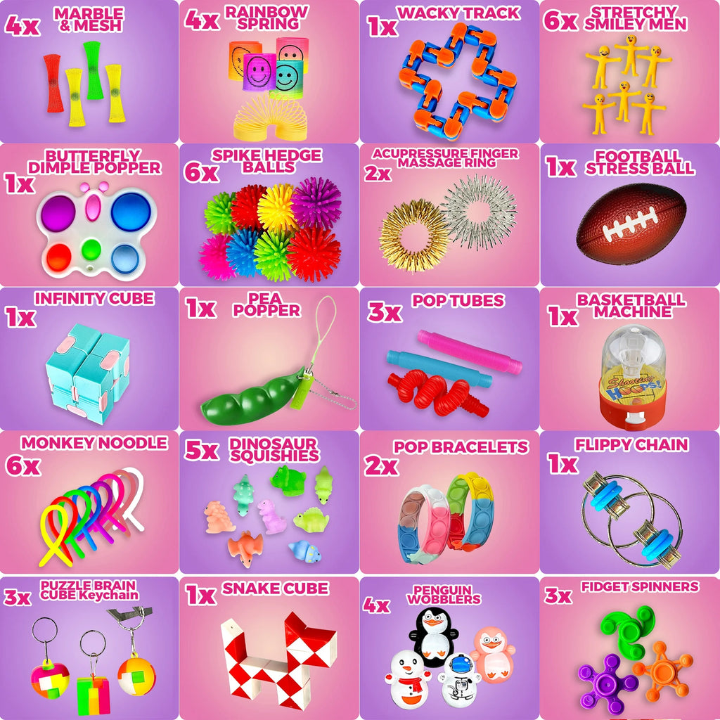 110 Pack Fidget Toys Set A49738