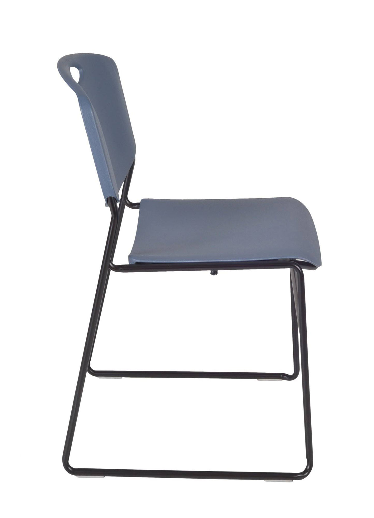 48x22 Square Breakroom Table with 4 Stack Chairs K713963