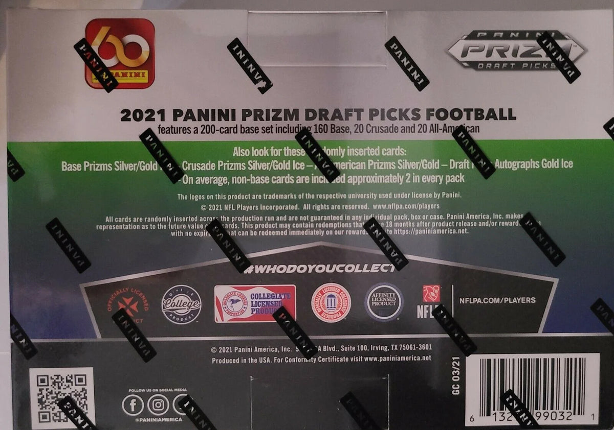 MEGA Box Football Trading Card Box X18656