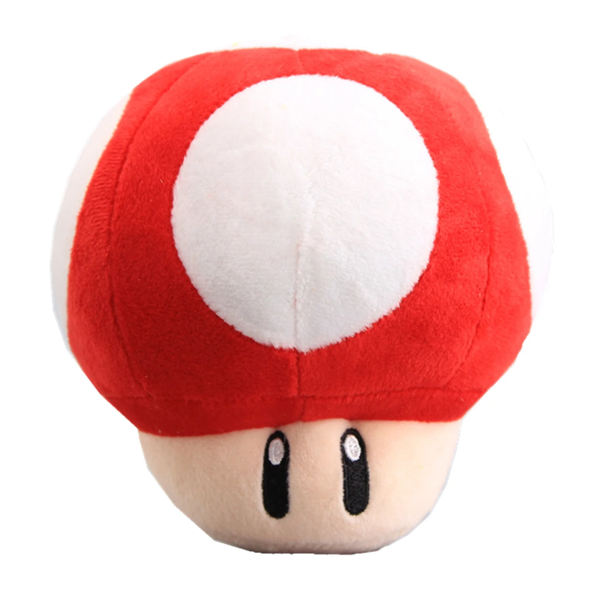 Super Mario Red Super Mushroom Stuffed Plush Toy 6'' I4525
