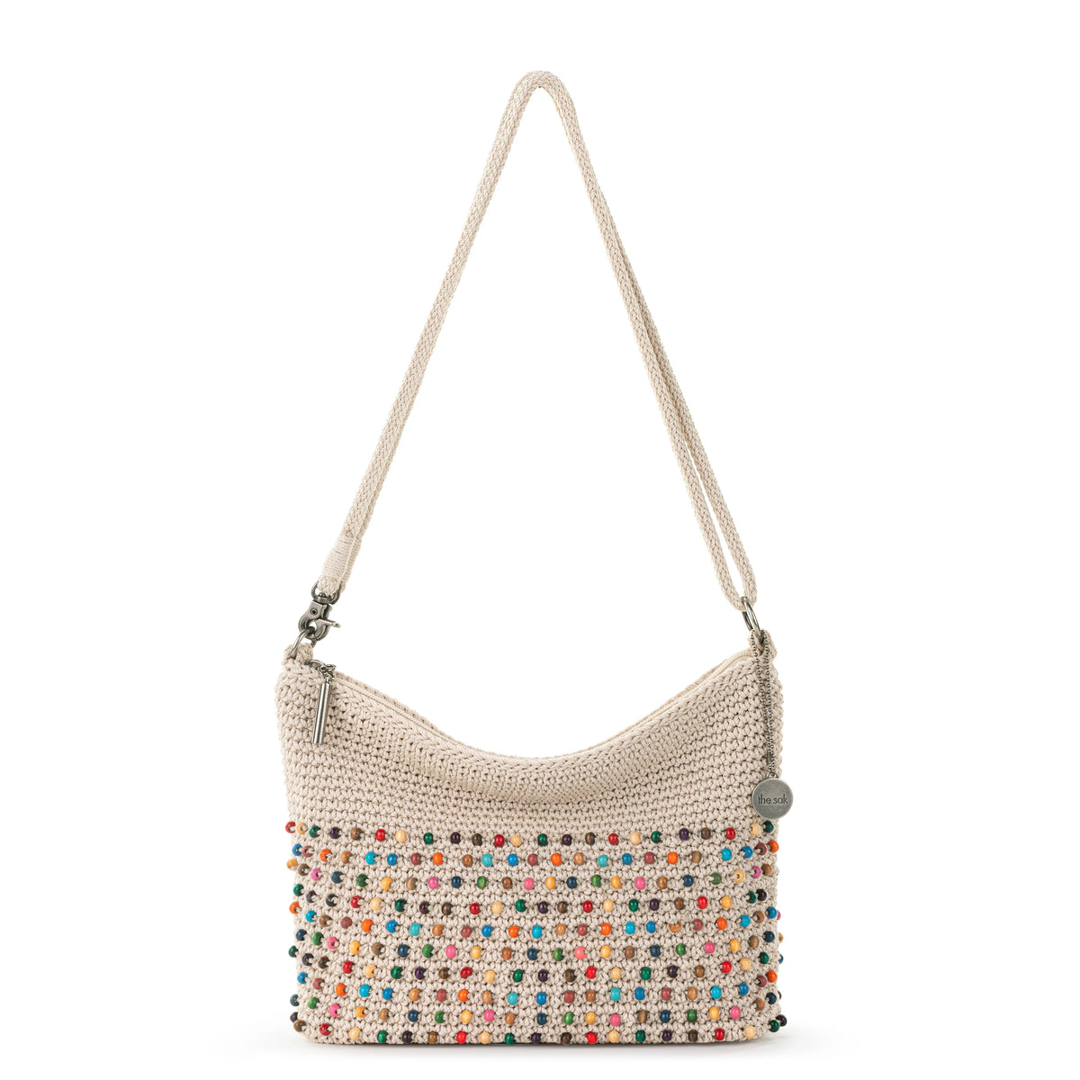 Hand-crochet Recycled Polypropylene Yarn Convertible Crossbody H6133